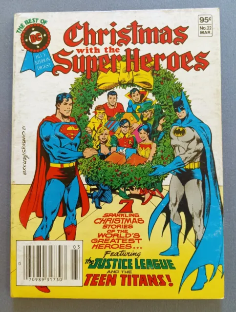 Best Of Dc Blue Ribbon Digest #22, Christmas With The Superheroes, 1982