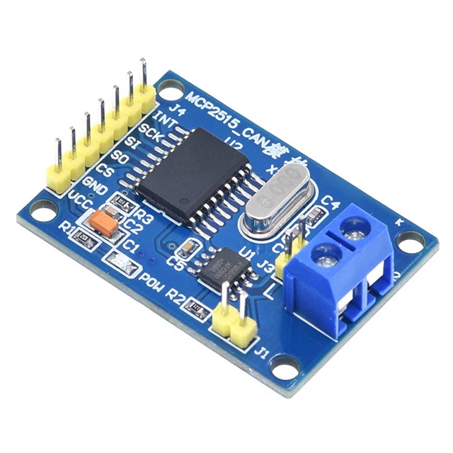 MCP2515 CAN MODULE TJA1050 Receiver SPI for 51 MCU Controller Interface ...