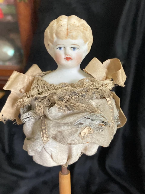 ANCIENNE POUPÉE MAROTTE JB LIMOGES en porcelaine et musicale EUR 210,00 - FR