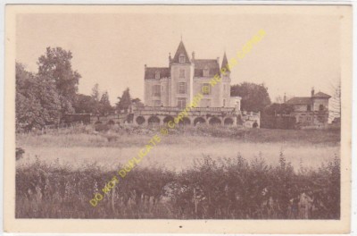 Cpsm 37320 Esvres Château Da Monchenain Da San Branchs clinique Dr Fargeot 