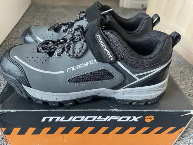 MUDDY FOX TOUR 100 Low Junior MTB Bike Shoes 10.00 PicClick UK