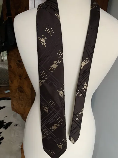 Vintage St Michael Kipper 70s Tie