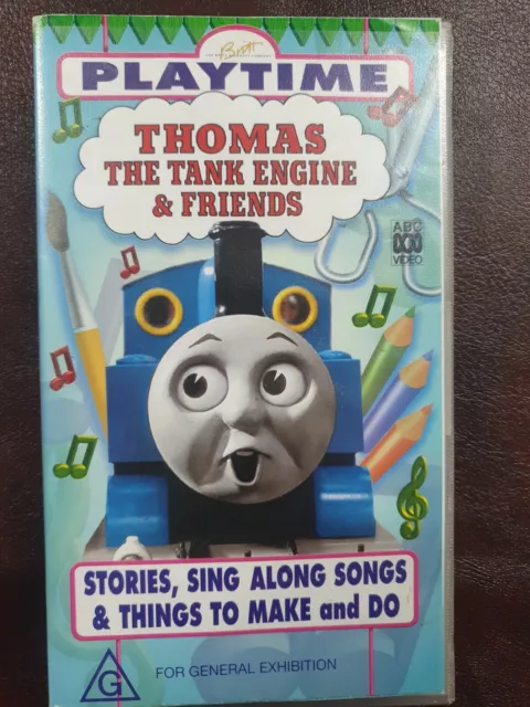 THOMAS THE TANK Engine & Friends Stories, Sing Along Songs ABC Kids VHS ...