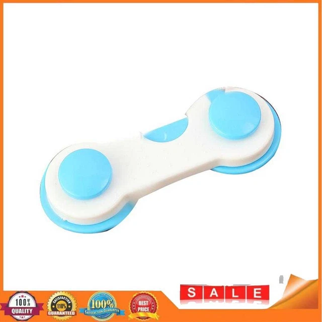 1PCS Baby Safety Lock Easy To Install Anti-pinch Lock Baby Safety (Blue)
