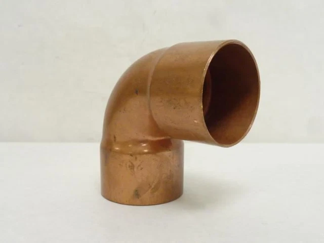 185040 Old-Stock; Nibco 907 2 Wrot Copper Elbow; 90Deg; 2" C x C