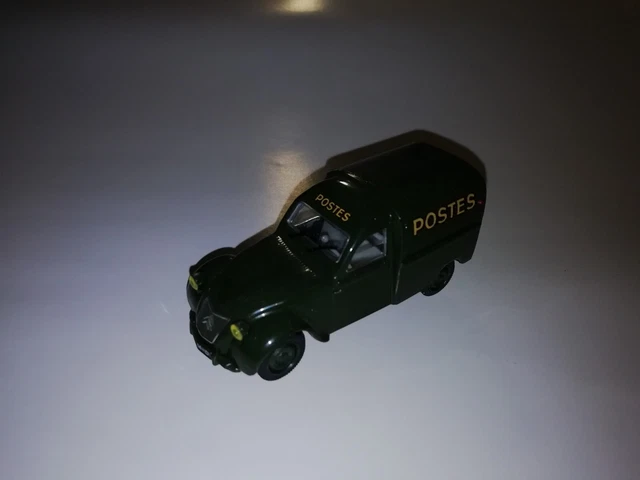 Citroën 2CV Postes - Musée de la Poste - 1/43 - Éditons Atlas Norev