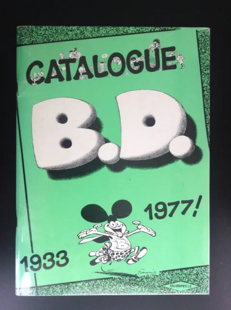Catalogue BD 1933 1977 Chlorophylle Franquin TBE 1978