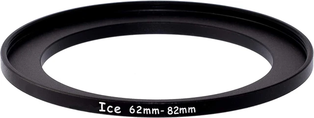 Filtro/adaptador de lente/anillo escalonado ICE 62 mm a 82 mm 62 macho 82 hembra escalonado Ada