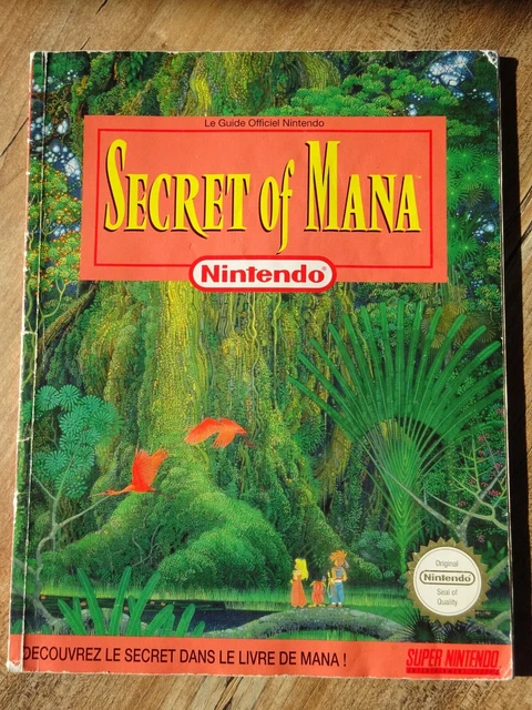 Guide Secret of Mana Super Nintendo SNES Officiel (rare)
