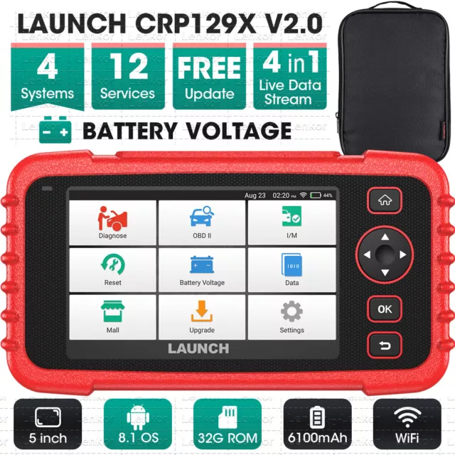 2024 LAUNCH X431 CRP129X Elite V2.0 Outils diagnostics Scanners 12 Les fonctions