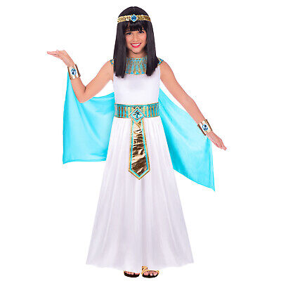 Child Queen Of The Nile Egyptian Book Week Costume Girls Kids Fancy Dress Outfit