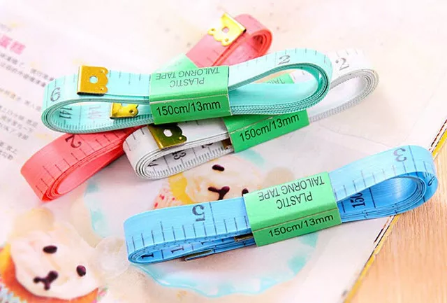 1.5m Cloth Body Measuring Tape Sewing Tailor Seamstress Soft Flat Ruler Measure