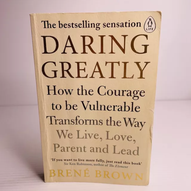 Be　the　Way　to　DARING　$16.95　Brene　GREATLY:　Live　AU　COURAGE　Transforms　Vulnerable　We　Brown　PicClick