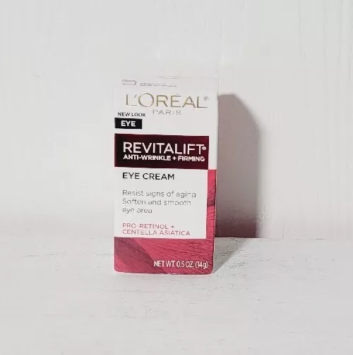 Loreal Paris Eye Revitalift Anti-Wrinkle + Firming Eye Cream 0.5 Oz NEW IN BOX