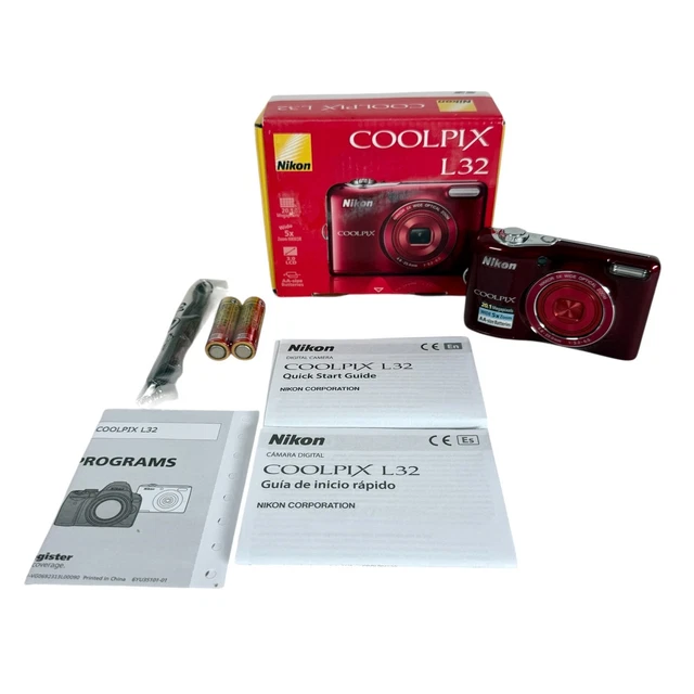 Nikon COOLPIX L32 単三電池式 Nikon COOLPIX L32 シルバー