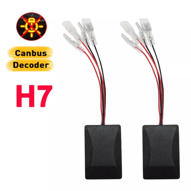 BEVINSEE H7 LED Canbus Decoder H11 H8 LED Resistor Canbus