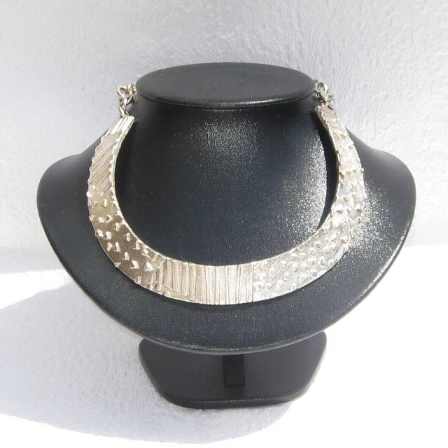 Collier Ras De Cou Doré Biche De Bere Paris - Vintage - Créatrice Française - Occasion