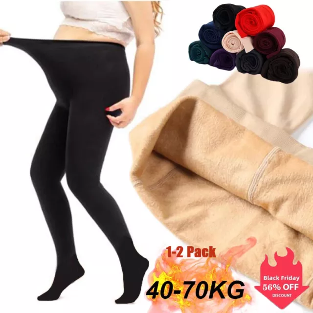 Fleece Lined Legging for Women Winter Thermal Warm Full Length Legging  Pants