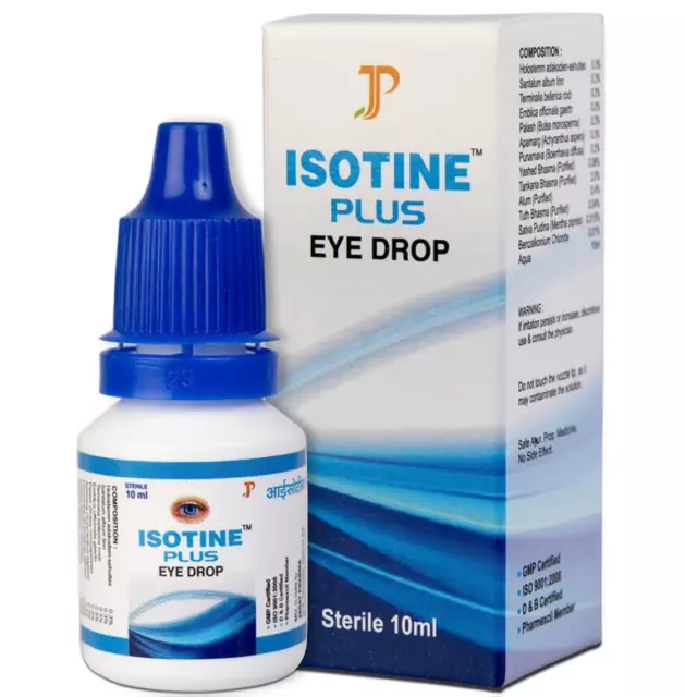 Eye Drops Dogs Cats Exp.2025 Isotine Plus Cataract Glaucoma Macular Degeneration 2