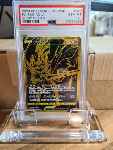 Another Friday - PSA 10 FULL ART ZACIAN V JAPANESE SHINY STAR V #329