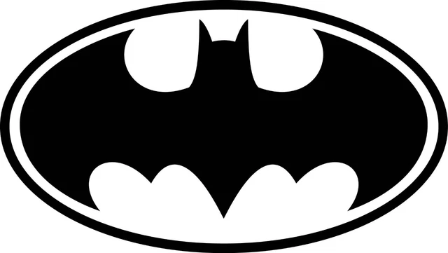 Grande logo Batman decalcomania vinile adesivo camera da letto decorazione supereroe auto/van/parete/finestra