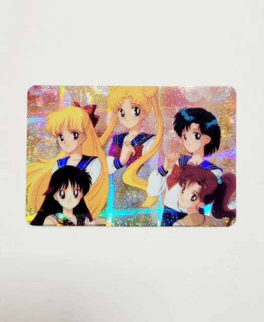 VINTAGE SAILOR MOON Prism Holographic Sticker Trading Card 15.99