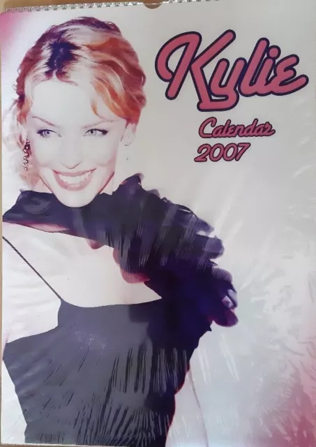 KYLIE MINOGUE 2007 unofficial calendar, new,  pop princess singer