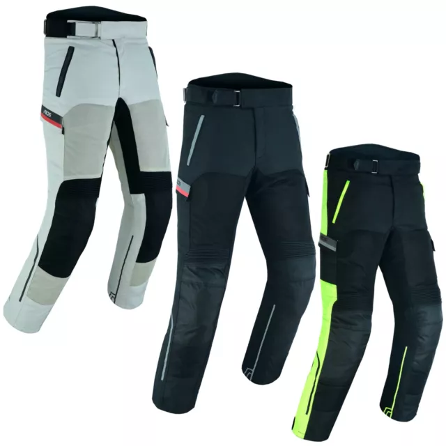 Motorradhose mit Protektoren Herren Textil Motorrad Roller Hose Herren Motorrad