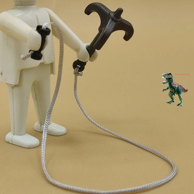 PLAYMOBIL Muro Grigio Con Feritoia Per Castello - Medioevo 3666 3667 - Usato