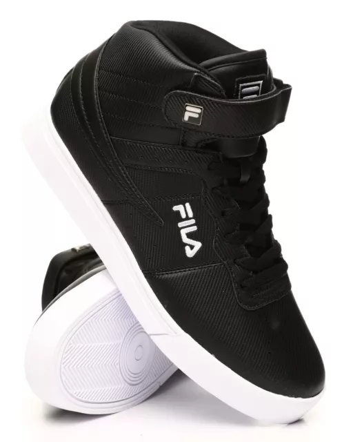 NEUF HOMME FILA Vulc 13 Mi Grande Diamo Noir Blanc Classique Haut Baskets EUR 48 81 PicClick FR