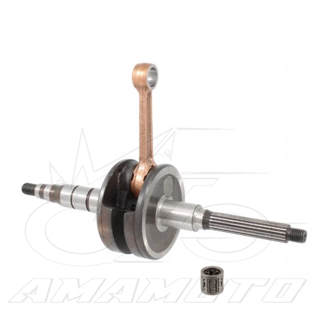OEM Quality Crankshaft Kit With Bearings For Malaguti F10 2T 50cc Minarelli Horizontal Engine (Standard Type)