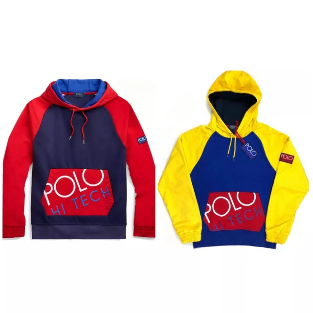 POLO RALPH LAUREN Men s Hi Tech Hybrid Hoodie Both Colors 92 XXLPrice For Each1 250.00 PicClick