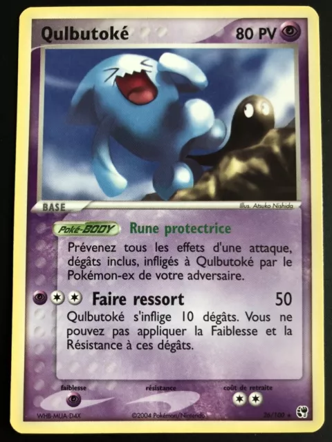 Carte Pokemon QULBUTOKE 26/100 Rare Tempête de Sable Bloc ex FR Proche du NEUF