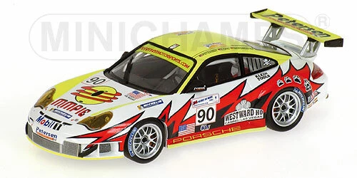 1/43 Ebbro Porsche 911 GT3 RSR 2ème GT Classe 24 Heures du Mans 2004 #600 452617