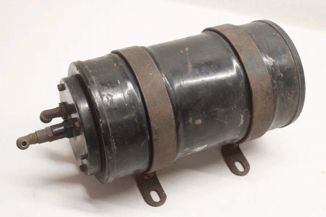 Vintage Original 1920's Stewart Warner FUEL FEED VACUUM CANISTER Assembly Part