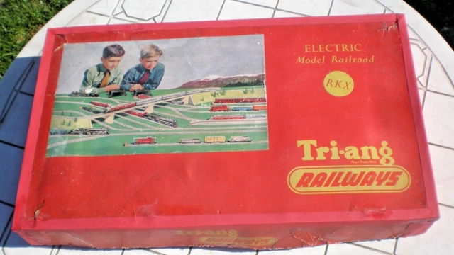 Triang Rfx TRIANG OO RKX Transcontinental 4-6-4 Baltic Tank Freight set 1956-58 ...