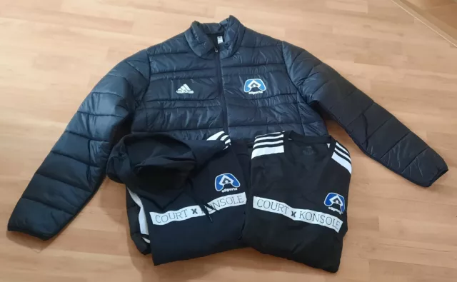 HSV Steppjacke, Sweatshirt, Langarmtrikot Adidas XL eSports Court Konsole