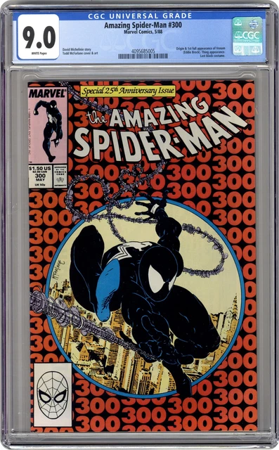 Amazing Spider-Man #300 CGC 9.0 1988 4095685005 1st full app. Venom