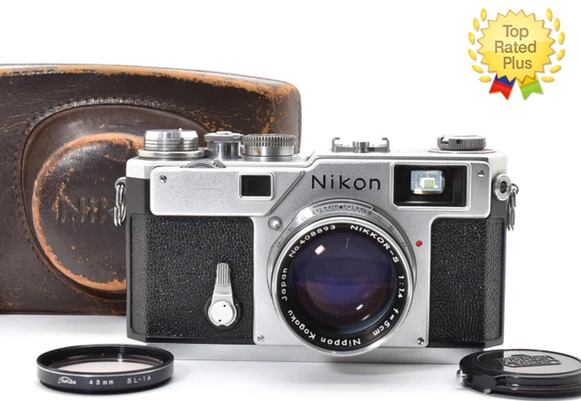 Boîtier Nikon S – Appareil Télémétrique Argentique 35 Mm – Japon – Occasion état Proche Neuf