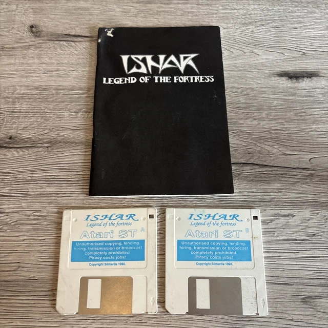 Ishar : Legend Of The Fortress – Atari ST, Big Box 1992, Silmarils, état Correct