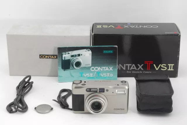 Video【Near MINT/Box】Contax TVS II Point & Shoot 35mm Film Camera From JAPAN