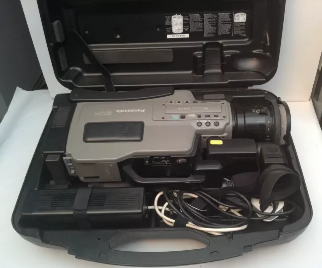 PANASONIC SVHS 625 DP200 - retro vintage VHS camcorder spares/repair