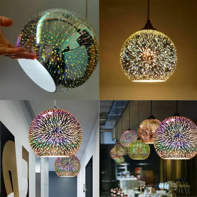 Modern Colored Glass Ceiling Lights