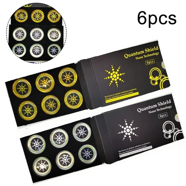 Radiation Shield 5G EMF Protection Radiation Protection Scalar Energy Stickers .