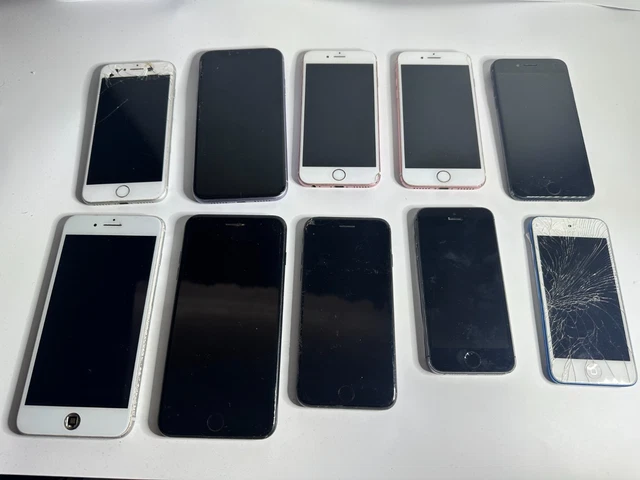 Lot De 8 IPhone 6S – Pour Pièces Ou Réparation – Non Fonctionnels