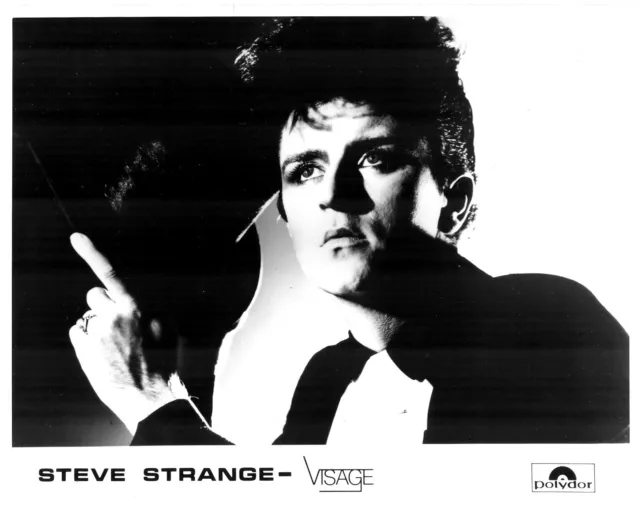 Steve Strange / Visage 10" x 8" Photograph no 10