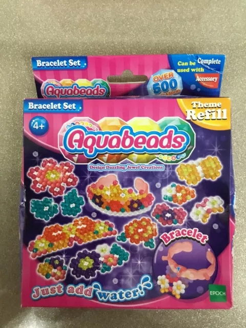 BEADOS GLITTER STARTER Kit with 400 Beads & 500 Beads Refill Pack
