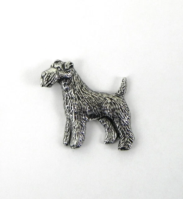 Fox Terrier Pin Broche Pin Botón Joya Perro Perros Agujón Nuevo 2