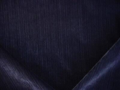 4-5/8Y Buttery Soft Kravet 33345 Midnight Blue Strie Velvet Upholstery Fabric