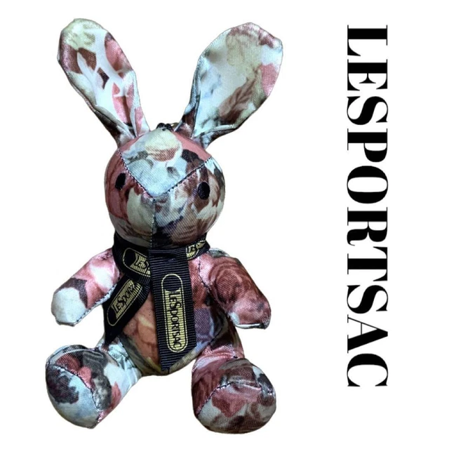 LeSportsac Rabbit Rabbit Key Chain Stuffed Rabbit